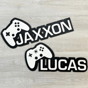 Custom Name Cuts with Backboard