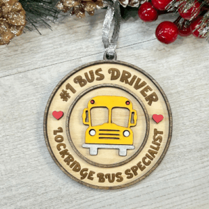 # 1 Bus Driver Ornament